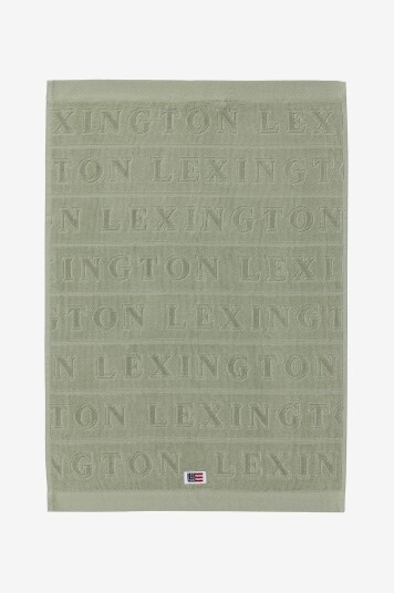 Lexington - Håndkle Velour Jacquard - Grønn
