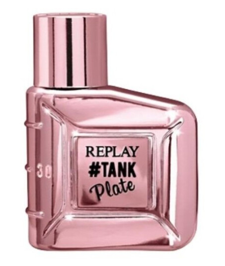Replay #TANK Plate For Her Eau de Toilette 30ml Spray i Rosa Metallisk Finish