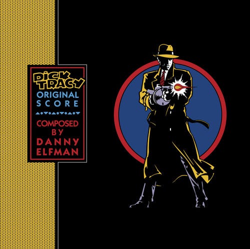 Danny Elfman Dick Tracy original Score LP/Vinyl Danny Elfman Dick Tracy original Score LP/Vinyl