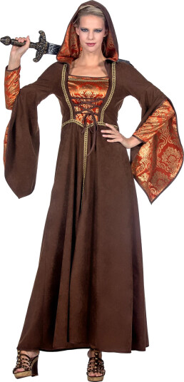Wilbers & Wilbers Middelaldersk Dronning Kostyme 52 320473-H-052