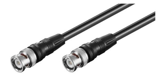 Pro BNC connector cable (RG58) shielded 3 m