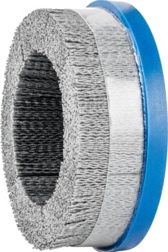Pferd Composite Disc Brushes Crimped Composite, With Bridle, With Hole, 15 Cm, 1 Stykker