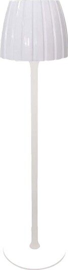 2,7W oppladbar LED bordlampe hvit   Touch dimbar 3 i 1 CCT USB C høyde 34cm   Kulør : 3 i 1