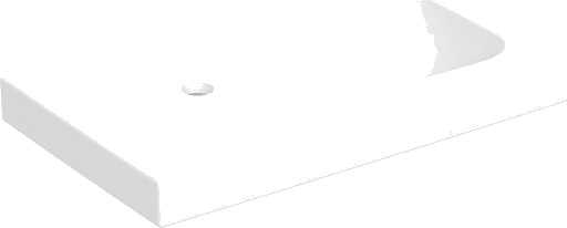 GEBERIT ICON LIGHT servant 530x310x130mm hh TV med overliggende møbel