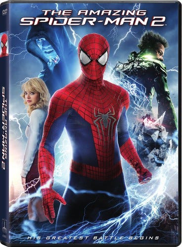 Amazing SpiderMan 2 DVD Amazing SpiderMan 2 DVD