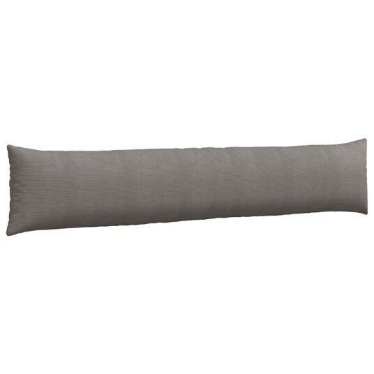 Sofaputer 2 pcs Lysegrå 200 x 40 cm Corduroy stoff