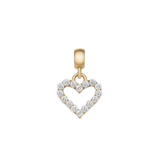 Daniel Wellington DW Charm Heart 13mm Gold Daniel Wellington DW Charm Heart 13mm Gold