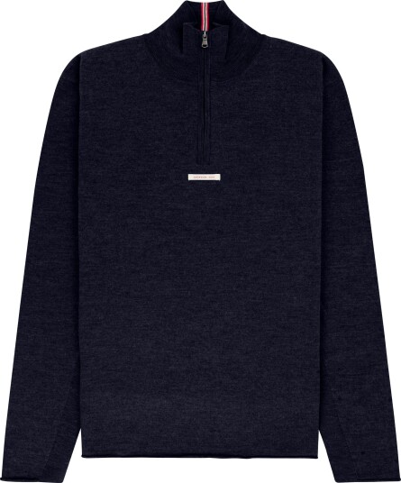Amundsen Boiled Half Zip 16GG Herre Faded Navy L