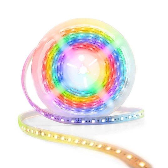 SmartLife LED Strip | Wi-Fi | Flerfarget | SMD | 5,00 m | IP65 | 2700 K| 960 lm | Android  IOS