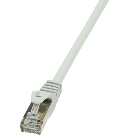 LogiLink Patchkabel RJ45 F/UTP Cat5e 5.00m grau