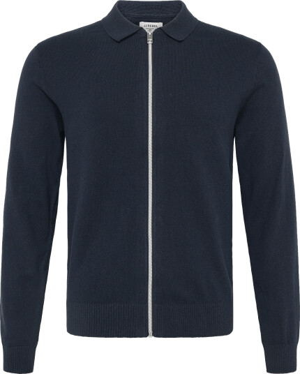 JJ REBEL | Jrebcallum Knit Polo Full Zip | M