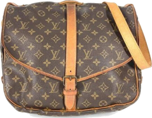 Louis Vuitton Vintage Dame Brun