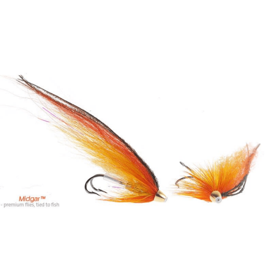 Midgar Tubefluer Fullblood 99 mm Large tubing Orange Gold