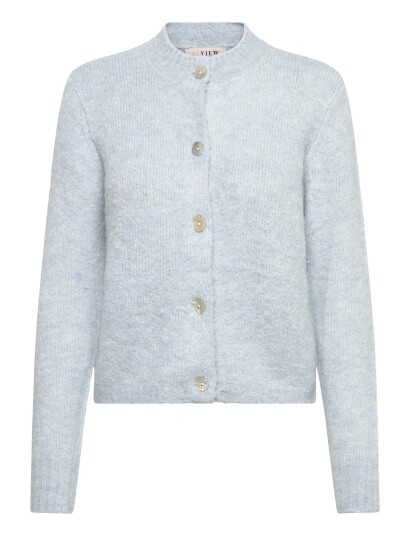 A View Audrey New Knit Cardigan Blue L A View Audrey New Knit Cardigan Blue L