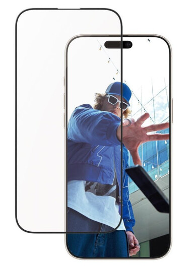 PanzerGlass Skjermbeskytter iPhone 16 Pro Max Aluminium Ramme Ultra Bred Passform