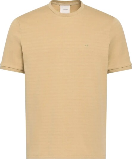 Calvin Klein | Ss Tonal Stripe Crewnk Tee | XL
