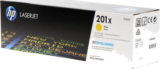 HP Toner CF402X 201X Gul