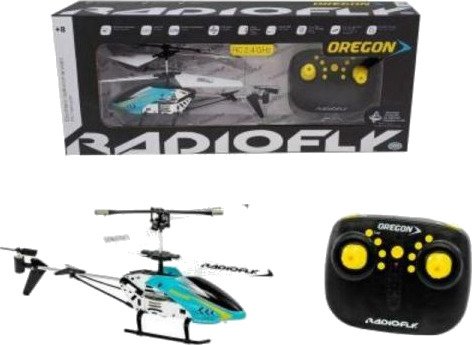 ODS Radiofly Oregon Fjernstyrt Helikopter 6 Funksjoner 20 cm USB-lading LED & Gyroskop 8+ År ODS Radiofly Oregon Fjernstyrt Helikopter 6 Funksjoner 20 cm USB-lading LED & Gyroskop 8+ År