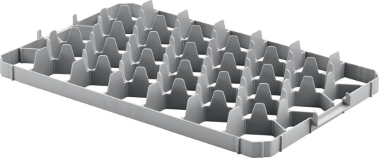 Ringoplast Inndeling Komfort 33 rom Ø 7.5 cm topp 60x40x6.2 cm BxDxH Grå