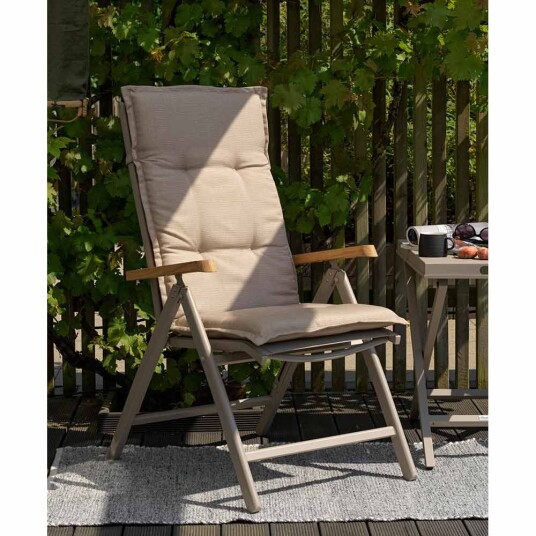 Brafab Andy & Lyon spisegruppe kaki/teak Brafab