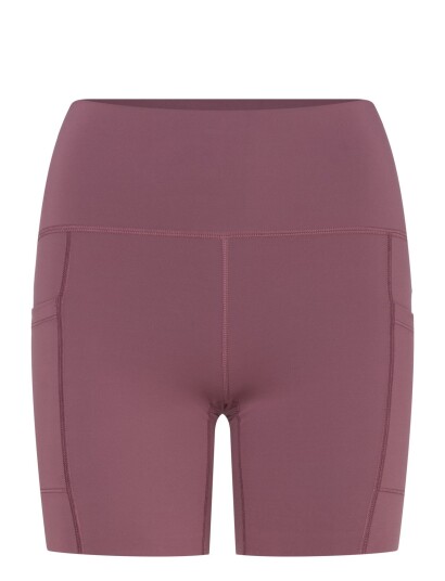 New Balance Nb Sleek Pocket High Rise Short 6" Burgundy XS New Balance Nb Sleek Pocket High Rise Short 6" Burgundy XS