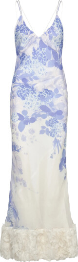 by Ti Mo Organza Slip Dress - Cream - XS