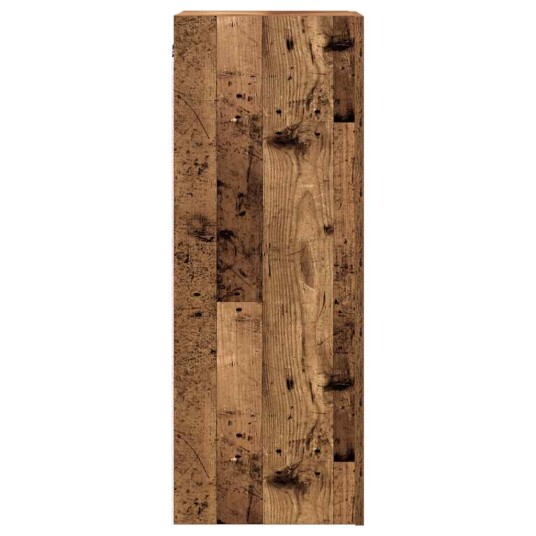 TV-benk 2 stk gammelt tre 30,5x30x90 cm konstruert tre 8721158438140