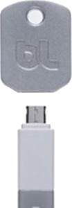 Bluelounge Kii Microusb Ladernøkkel Hvit Ki-Mc-Wh