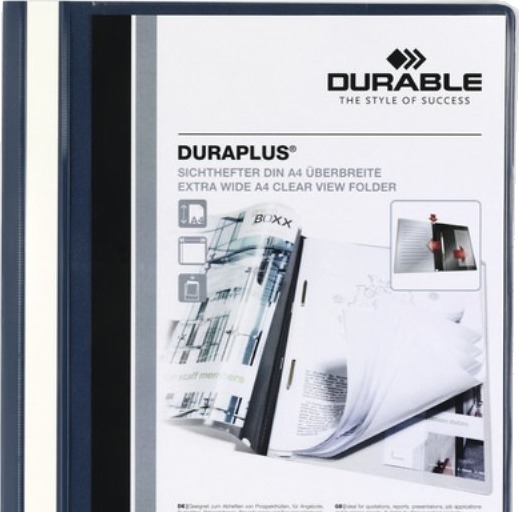 Durable 2579 07 Blå A4 1 Lommer 1 Stykker