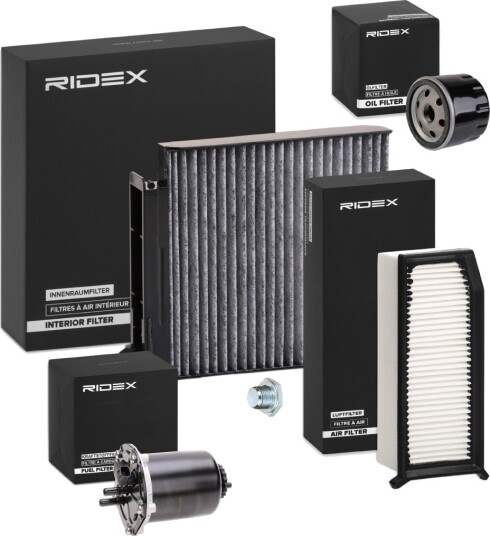Filtersett RIDEX 4055F33942