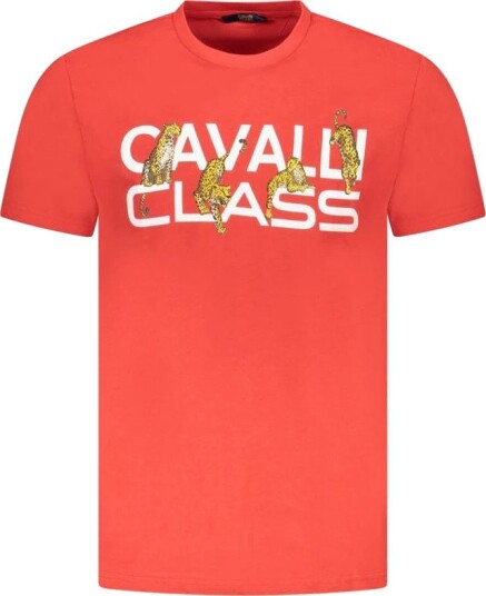 Cavalli Class Herre Topper Rød L,