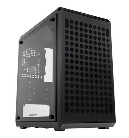 Cooler Master Q300L V2 Mini Tower Kabinett Svart med Herdet Glass