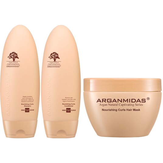 Arganmidas Nourishing Curls Bundle Shampoo 450 ml & Conditioner 450 ml