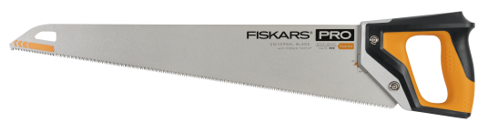 Fiskars Pro PowerTooth 55 cm Grovskjærende Håndsag - Sort/Sølv/Gult Fiskars Pro PowerTooth 55 cm Grovskjærende Håndsag - Sort/Sølv/Gult