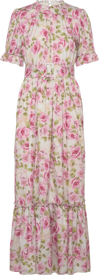 Love Lolina Sophie Maxi Dress - Pink - XS