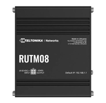 Teltonika Rutm08 Industriell Kablet Router med 4 Gigabit Ethernet-porter Teltonika Rutm08 Industriell Kablet Router med 4 Gigabit Ethernet-porter