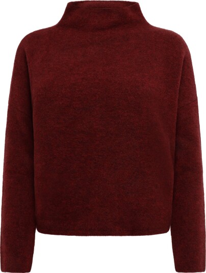 Filippa K Mika Yak Funnelneck Sweater MAHOGANY RED L