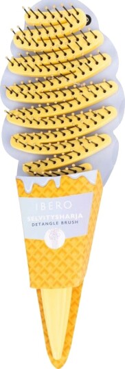Ibero Hair Brush Ice Cream Yellow