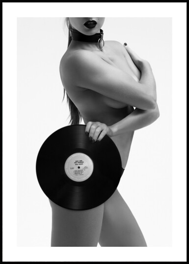 Dark Vinyl Beauty Plakat / 21x30 Dark Vinyl Beauty Plakat / 21x30
