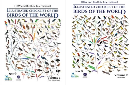 Illustrated Checklist of the Birds of the World Volume 1 og Volume 2