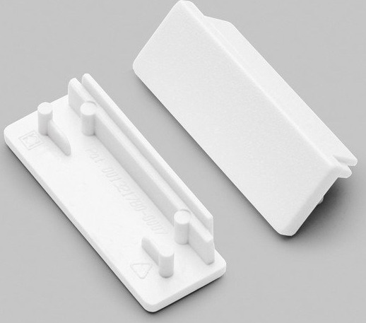 Topmet 1 stk. Endestykke WIDE24 Hvit Topmet 1 stk. Endestykke WIDE24 Hvit