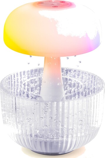 Fujtech 931888 Lampe med luftfukter ??? RGB 700 ml vanntank