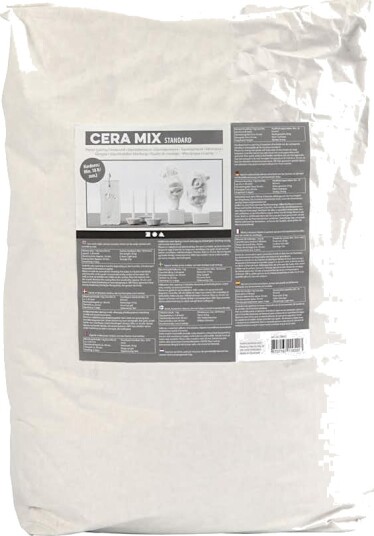 Modellgips Creativ Company Cera-Mix Standard Lysgrå