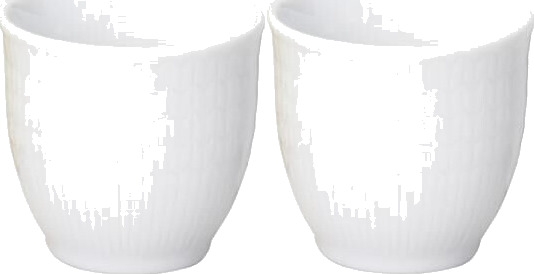 Rörstrand Swedish Grace eggeglass 4 cl 2 stk snø/hvit Rörstrand Swedish Grace eggeglass 4 cl 2 stk snø/hvit