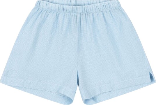 Konges Sløjd Fran shorts til barn Blue Check 3 år