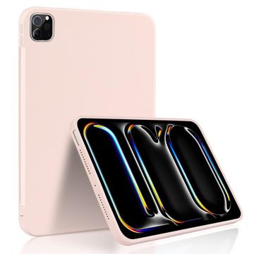 iPad Pro 13 (2024) Liquid Silikondeksel Rosa