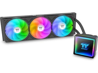 Thermaltake TH360 V3 ARGB sync all in one kjøler sort CL-W466-PL12SW-A Thermaltake TH360 V3 ARGB sync all in one kjøler sort CL-W466-PL12SW-A