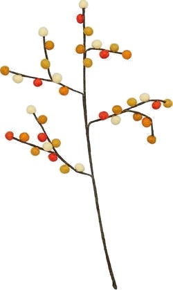 Und Ullfilt Kvist m.bær Gul/Orange Und Ullfilt Kvist m.bær Gul/Orange