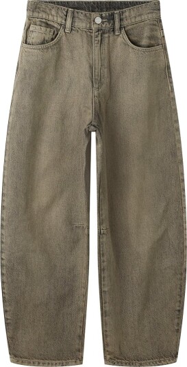 Name It Jeans NkmBen Barrel Brown Denim Name It 12 år (152) Jeans Beige Brun