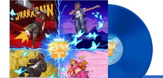 Diverse Artister Fortnite Remix Chapter 2 Blue Vinyl